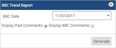 BBC Trend Report popup
